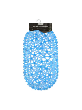 Килимок для ванної Eco Fabric Морська зірка 68*37 см,, прозоро-синій