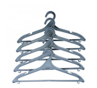 Набір вішалок для одягу Eco Fabric 5 шт (р.48-50), 42,5 см,, сірий