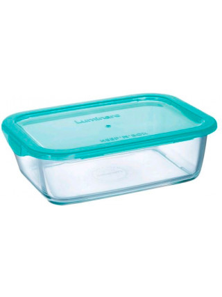 Контейнер скляний Luminarc Keep`n Box Lagoon 820 мл., прямокутна з кришкою 