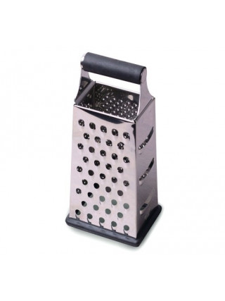 Тертка Kamille 4-х гранна, прорезинена ручка