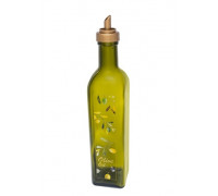 Пляшка для олії EverGlass "Мaraska" 500 мл., з дозатором (декорована)