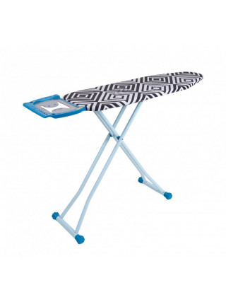 Дошка для прасування Dogrular "Silvia" 112*36 см., цільнометалева, перфорована основа, з підставкою для праски та розеткою