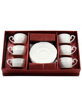 Сервіз кавовий Interos Ніка 12 пр.(6 чашек 110 мл з блюдцами)