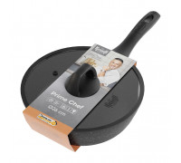 Сковорода глибока Krauff Prime Chef діам.26см. алюм.з антипр. мармур. покриттям, зі скляною кришкою,