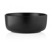 Салатник Ardesto Trento, 16 см, чорна, кераміка