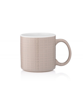 Кружка 360 мл. Ardesto Francesca, коричнева, кераміка