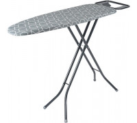 Дошка прасувальна EuroHome NAVY 30*90 см основа металізована сітка (абстракція сіра)