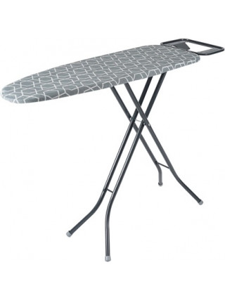 Дошка прасувальна EuroHome NAVY 30*90 см основа металізована сітка (абстракція сіра)