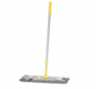 Швабра - полотер для підлоги 43*10 см., лапша, Eco Fabric, телескопічна рукоятка 78-122 см. (аналог LUX Feniks)