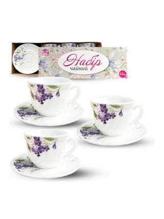 Сервіз чайний S&T Гортензія 12 пр. (190мл)