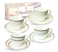 Сервіз чайний S&T Перламутр 250 мл 12 пр.  