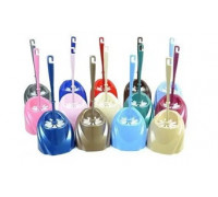 Йорж для унітазу з підставкою Хвиля (синій металік) Польща