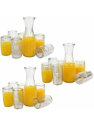Набір для соку S&T 7 пр. (глечик 1050 мл +6 стаканів 440 мл)