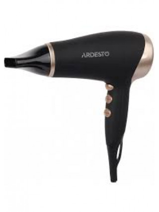 Фен Ardesto 1800-2200 Вт. 2 швидкості, 3 температурні режима, функція Cool Shot (чорний)