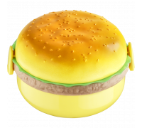 Бутербродниця дитяча Akay plastik "Гамбургер", 13,5*13,5*9 см