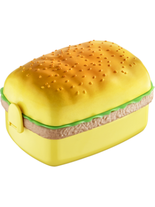 Бутербродниця дитяча Akay plastik "Гамбургер", 11,5*16,5*9 см