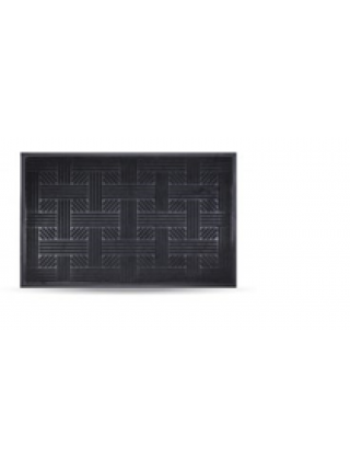 Килим гумовий Dariana MX 45*75 см., з ворсовим покриттям (чорний)