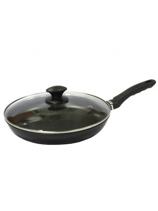 Сковорода Zauberg d-20 см., з антипригарним покриттям, скляна кришка