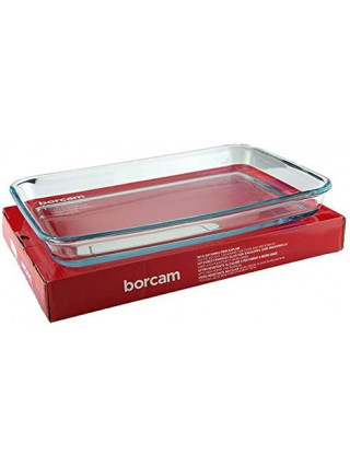 Форма скляна Borcam прямокутна 34*22 см.