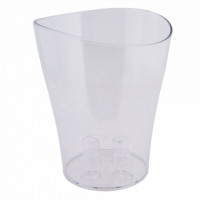 Вазон для орхідей "Ніка" 13*15,5 см. (прозорий)