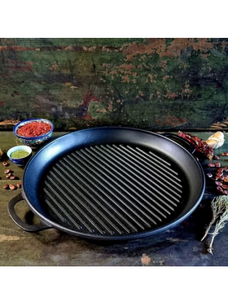 Жаровня-гриль чавунна лита Maysterny 40*4 см