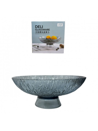 Салатниця-фруктовниця на ніжці Helios Брікс Топ Блу 256 мм