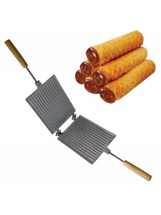 Форма для випікання Вафлі прямокутна, з ручкою