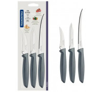 Набір ножів Tramontina PLENUS grey 3 пр.