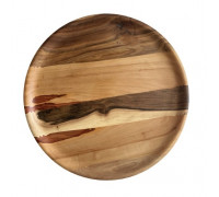 Блюдо дерев'яне кругле d-35 см.