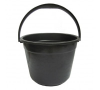 Відро господарське Plastic's Craft 8 п/е з  ручкою чорний