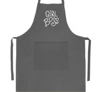 Фартух Kvarta Girl boss графіт  габардин