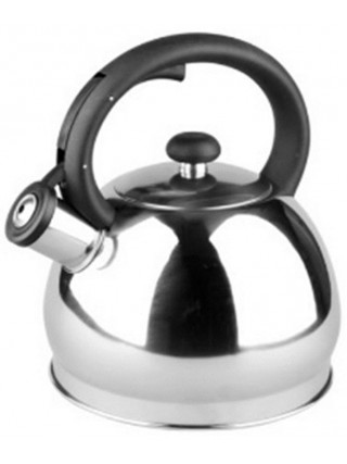 Чайник Per Tutti Aureti 1,8л зі свистком нерж 18/10, глянець, індукція, коробка