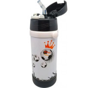 Термос дитячий Krauzer чорний 350 мл з трубочкою 