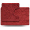 Набір килимів в ванну кімнату Dariana Літл "Камні" 45*71+45*43 см (2шт.) (червоний)
