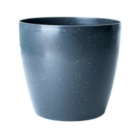 Вазон круглий "Матільда" 16*15 см. 2,1 л (граніт бетон) *10
