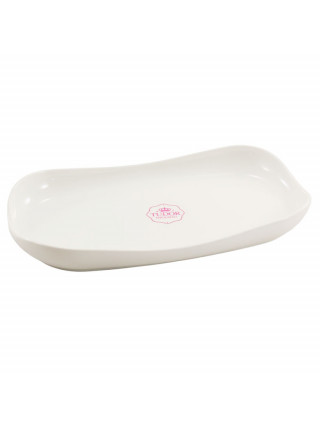 Блюдо прямокутне Tudor England Royal White 26*15 см 