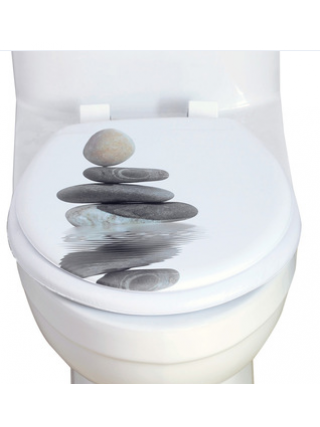 Сидіння на унітаз м'яке ЛЮКС PICASSO (БІЛИЙ)