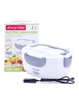 Ланч бокс з підігрівом Kamille 1000 мл., працює від прикурювача