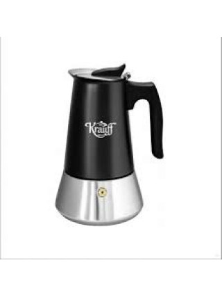 Кавоварка гейзерна Krauff Spritzer 300 мл. нержавіюча сталь (6 порції)