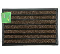 Килим гумовий Dariana Grass Stripe 40*60 см., з ворсовим покриттям (camel)