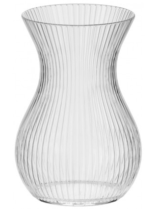 Ваза скляна Trendglass Asta Ribs 18 см