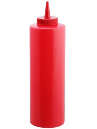 Диспенсер Empire для соусу та сиропу 700 мл. (червоний)