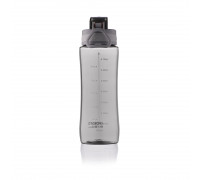 Пляшка для води Ardesto Purity, 800 мл, пластик, сірий
