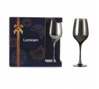 Набір келихів Luminarc Celeste Shiny Graphite 270 мл., для білого вина, 6 шт.