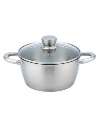 Каструля зі скляною кришкою Ardesto Gemini Lucca, 2.3л, нержавіюча сталь