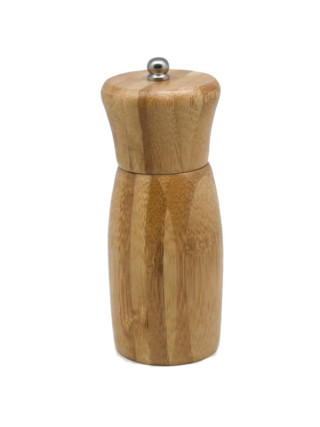Млинок для солі та перцю Ardesto Midori, 35мл, бамбук, нержавіюча сталь