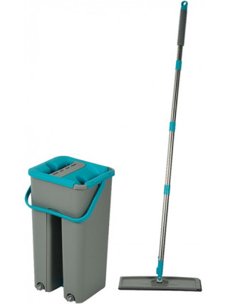 Набір для прибирання WERK  квадратне відро та віджимна швабра 