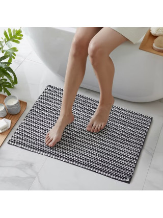 Килим для ванних кімнат DarianA Melody 50*80 темно-сірий