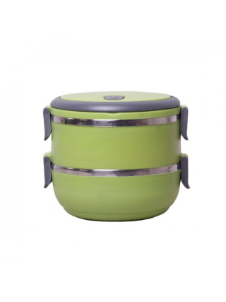 Ланч бокс подвійний Kamille 1400 мл. 
