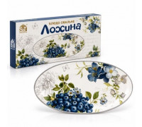 Блюдо овальне "Лохина" (28*14,5*3см)